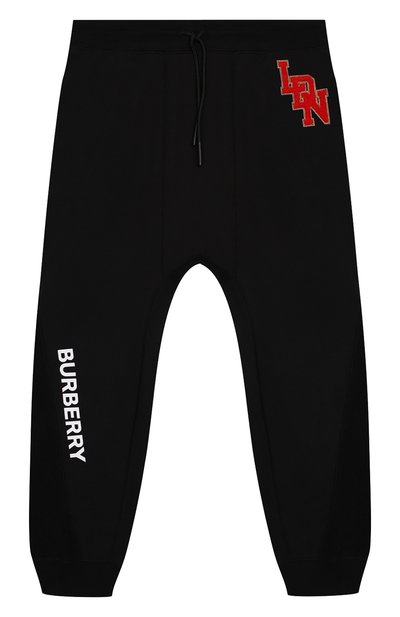 Хлопковые джоггеры BURBERRY, арт. 8022244, фото 1