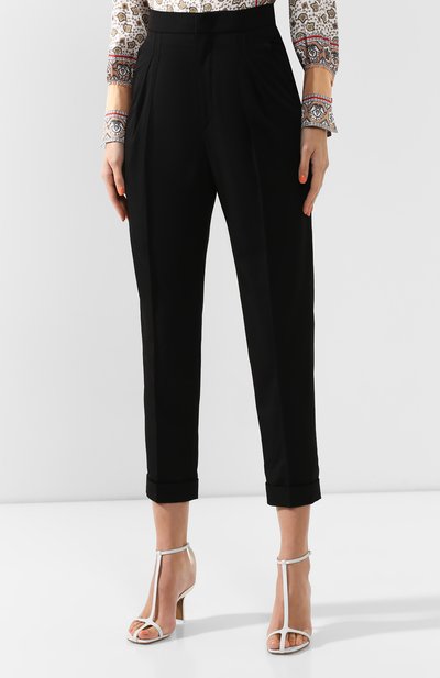 Шерстяные брюки ISABEL MARANT, арт. PA1411-19A012I/PELISS0, фото 3