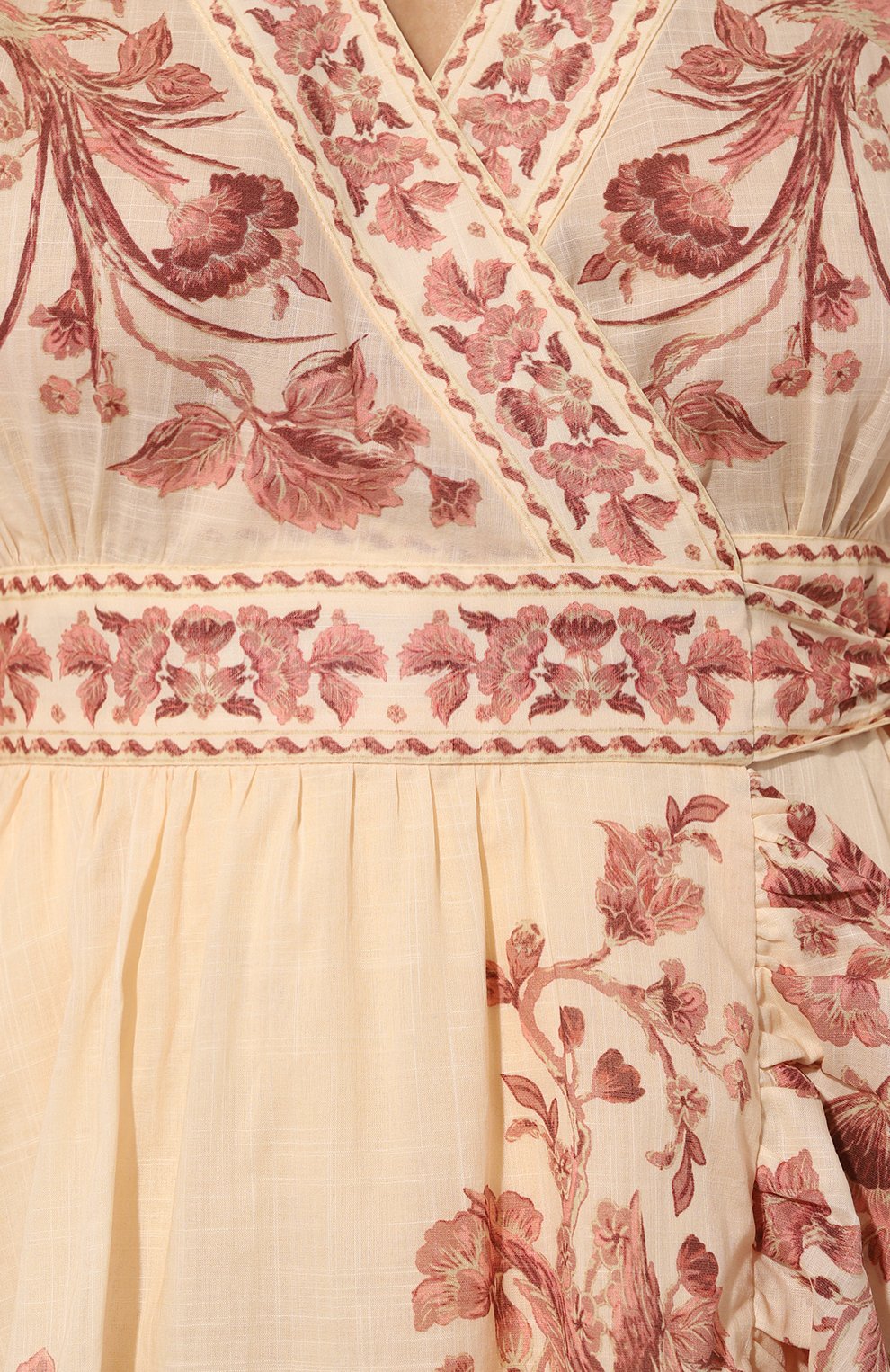 Хлопковое платье ZIMMERMANN, арт. 1469DSS243, фото 5