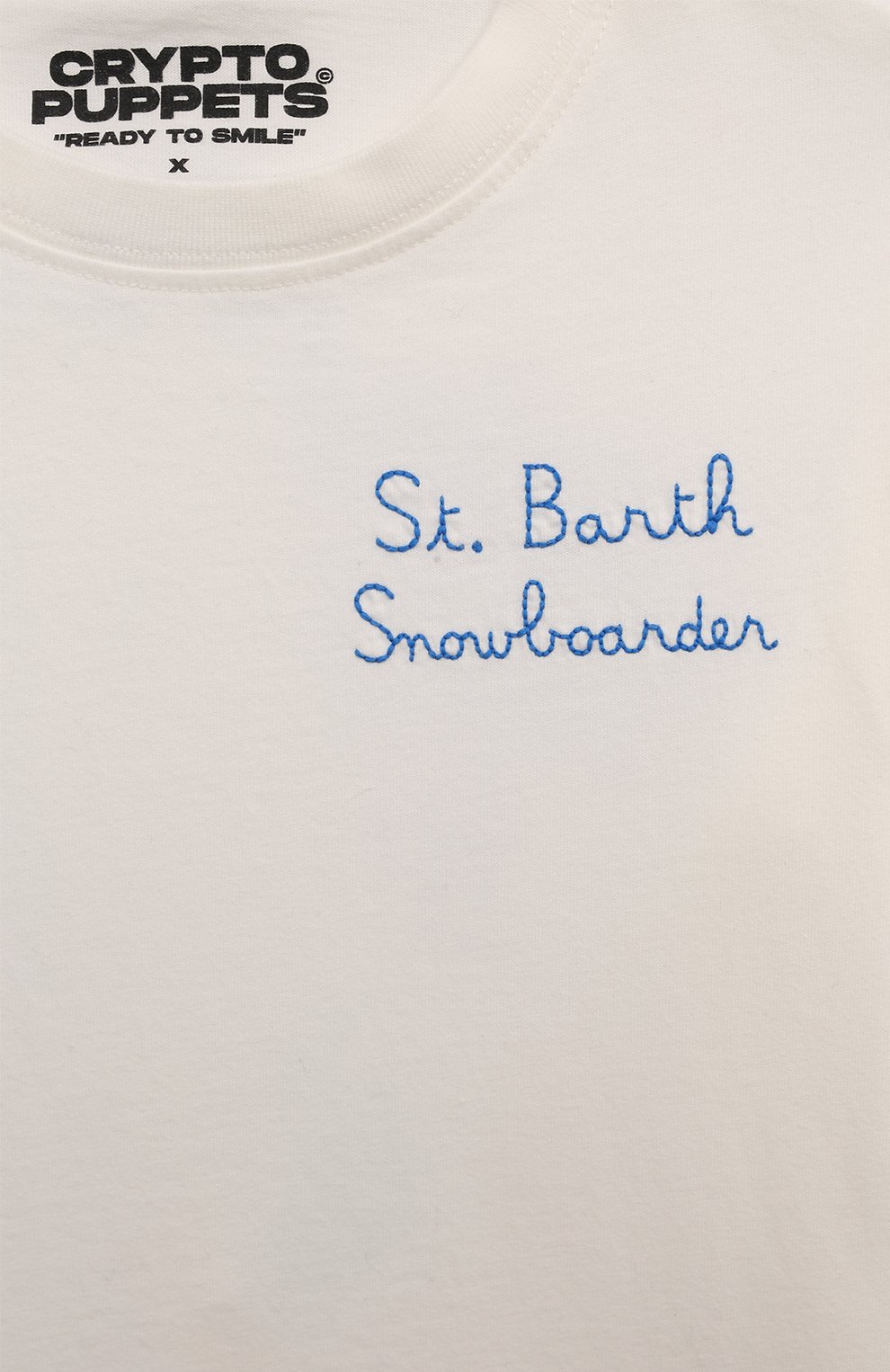 Хлопковый лонгслив MC2 SAINT BARTH молочного цвета по цене 9950 руб., арт. STBK LUT0N JR/02313G, фото 3 Хлопковый лонгслив MC2 SAINT BARTH, арт. STBK LUT0N JR/02313G, фото 3