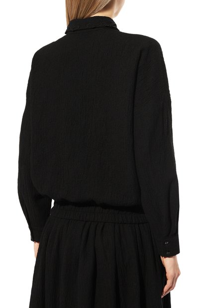 Блузка из шерсти и хлопка AKHMADULLINA, арт. 1225.2BL618/WC713, фото 4