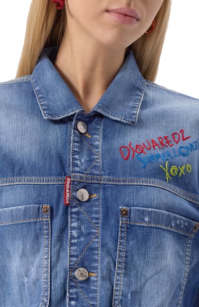 Джинсовая куртка DSQUARED2, арт. S73AM0359/S30341, фото 5