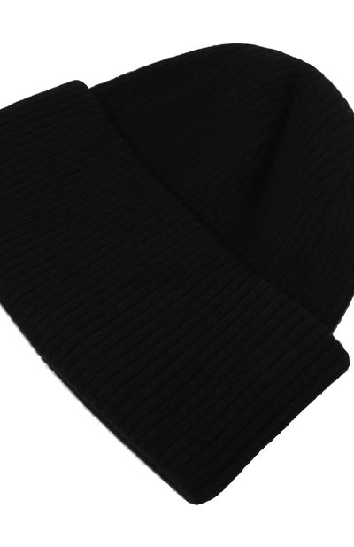 Шапка из шерсти и кашемира CANOE черного цвета по цене 13460 руб., арт. 4200510, фото 4 Шапка из шерсти и кашемира CANOE, арт. 4200510, фото 4