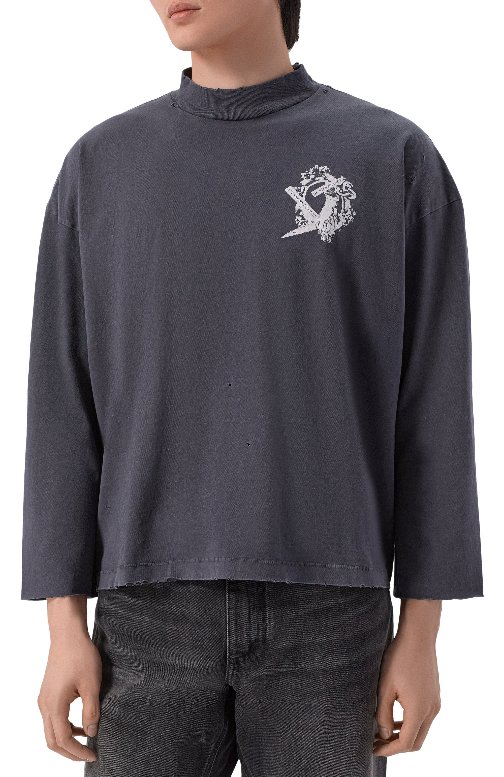 Хлопковый лонгслив ENFANTS RICHES DEPRIMES, арт. 010-900/C0TT0N, фото 3