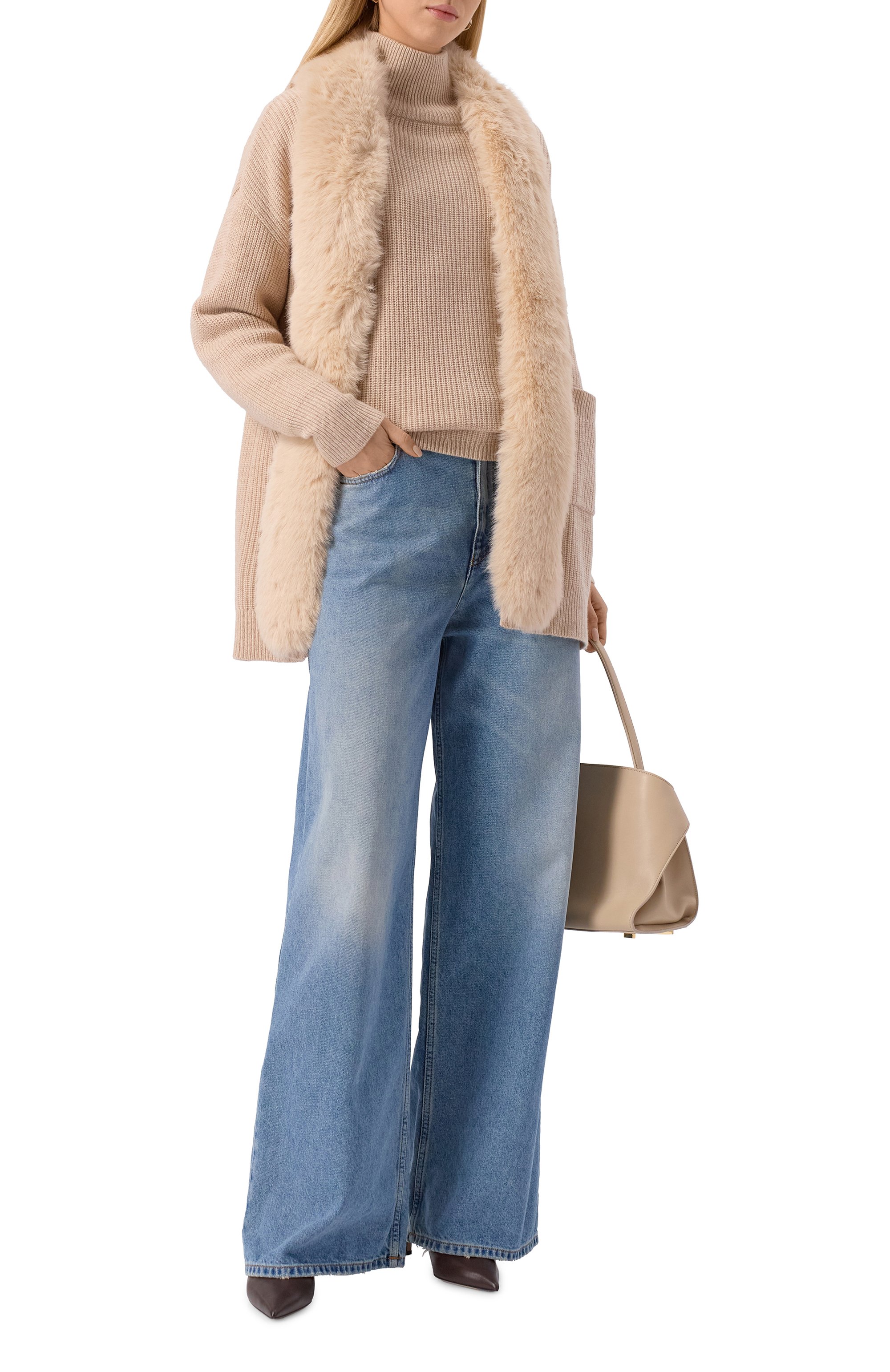 Свитер из шерсти и кашемира MAX AND MOI, арт. H25PERLE, фото 2