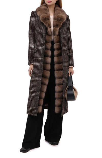 Шерстяное пальто DOLCE & GABBANA, арт. F0AH4T/FQMHZ, фото 2