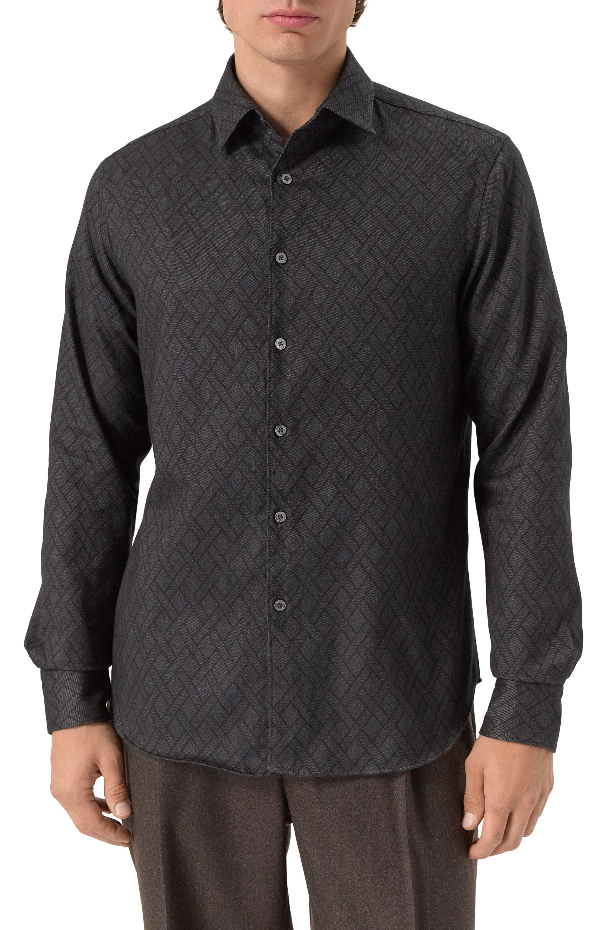 Хлопковая рубашка CANALI, арт. CSL7079/GL03681, фото 3