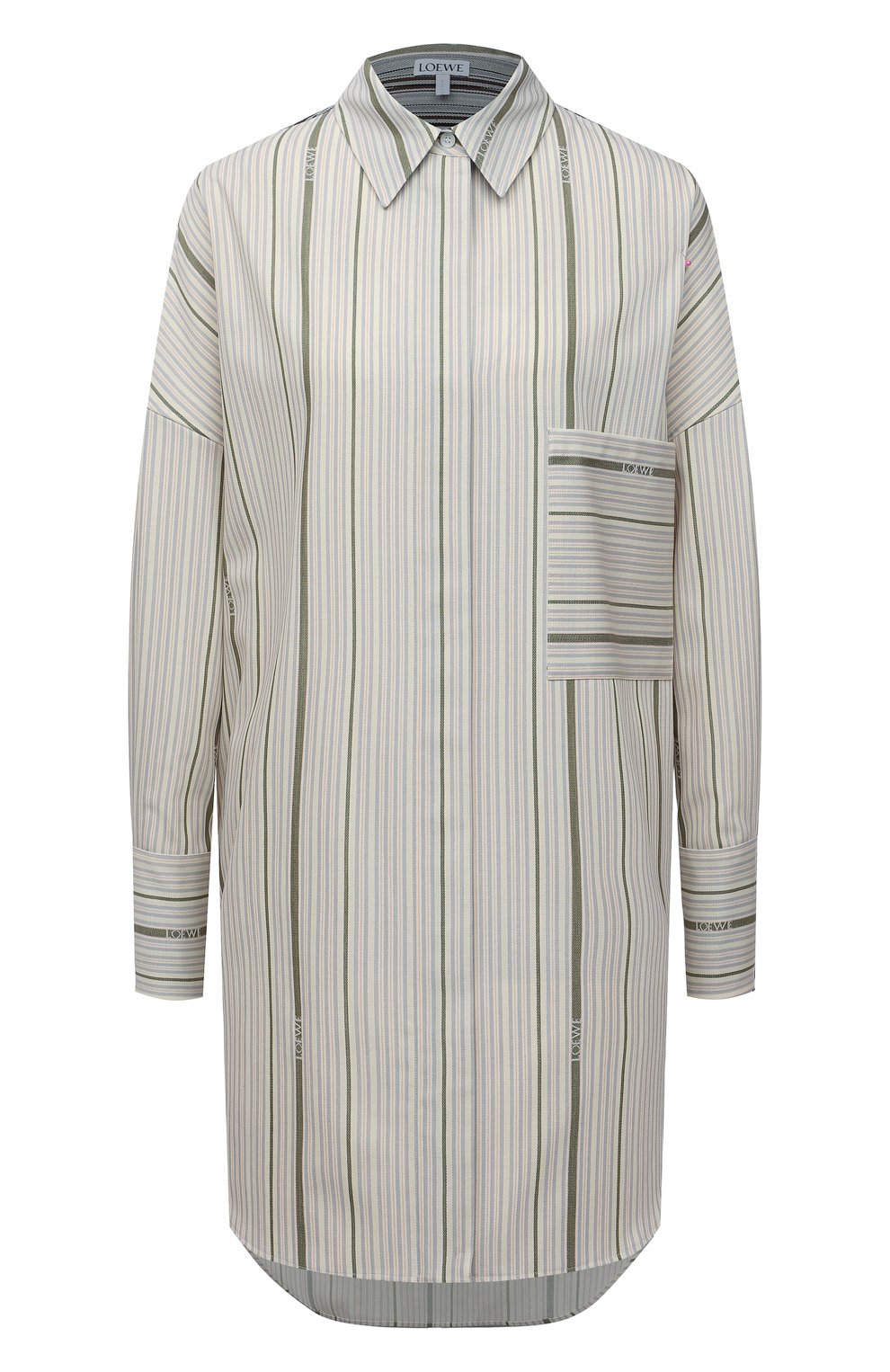 Рубашка из шерсти и хлопка LOEWE, арт. S359Y05X23, фото 1