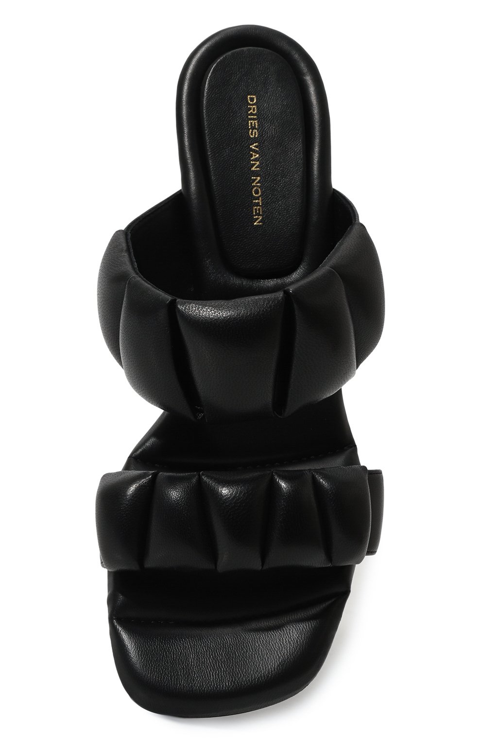 Кожаные мюли DRIES VAN NOTEN, арт. WS241/1133/112, фото 6