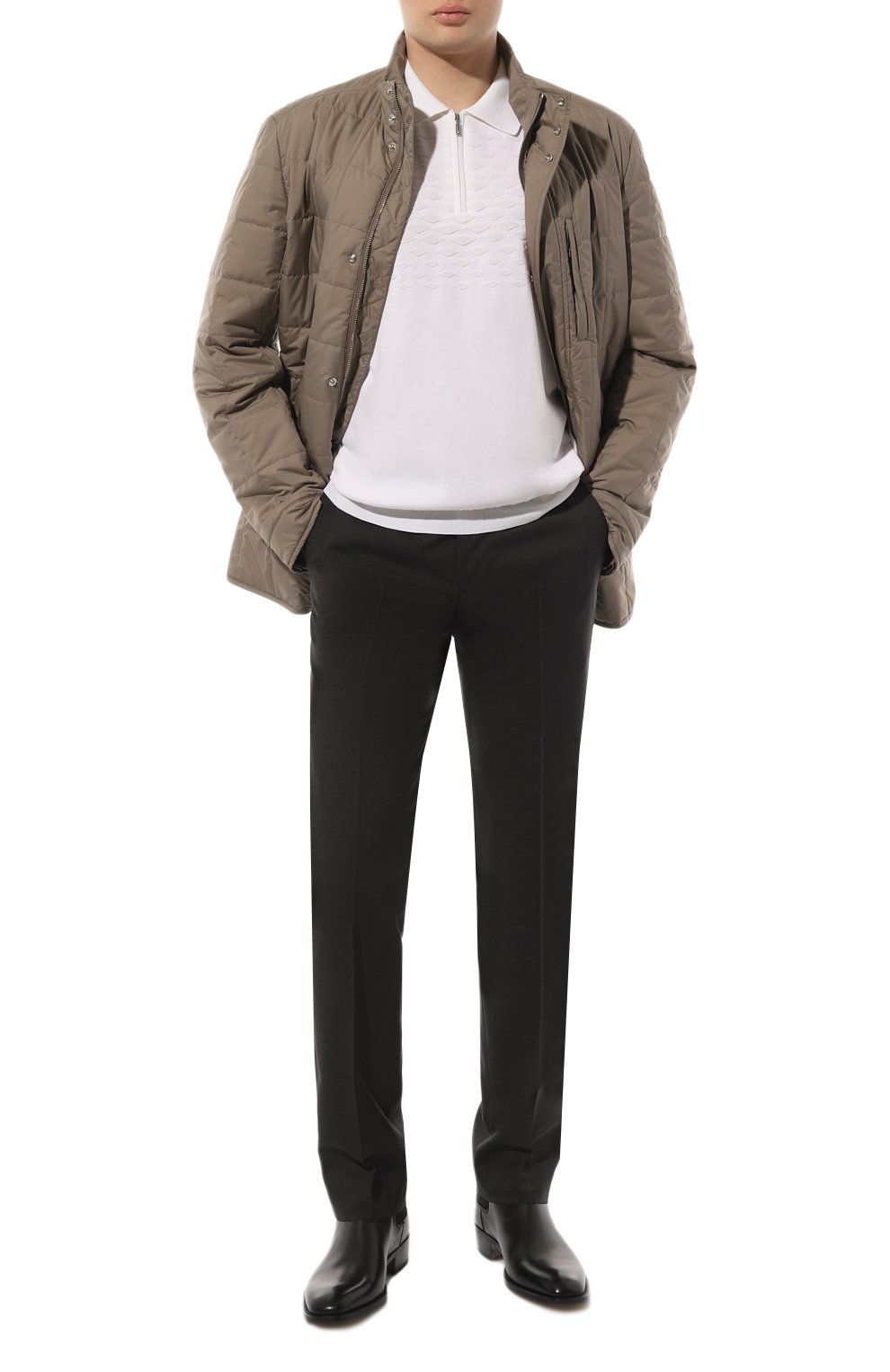 Поло из шелка и хлопка ZILLI, арт. KZP002M0145VVC000, фото 2