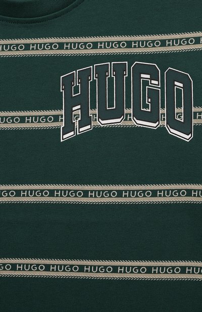 Хлопковая футболка HUGO, арт. G00152, фото 3