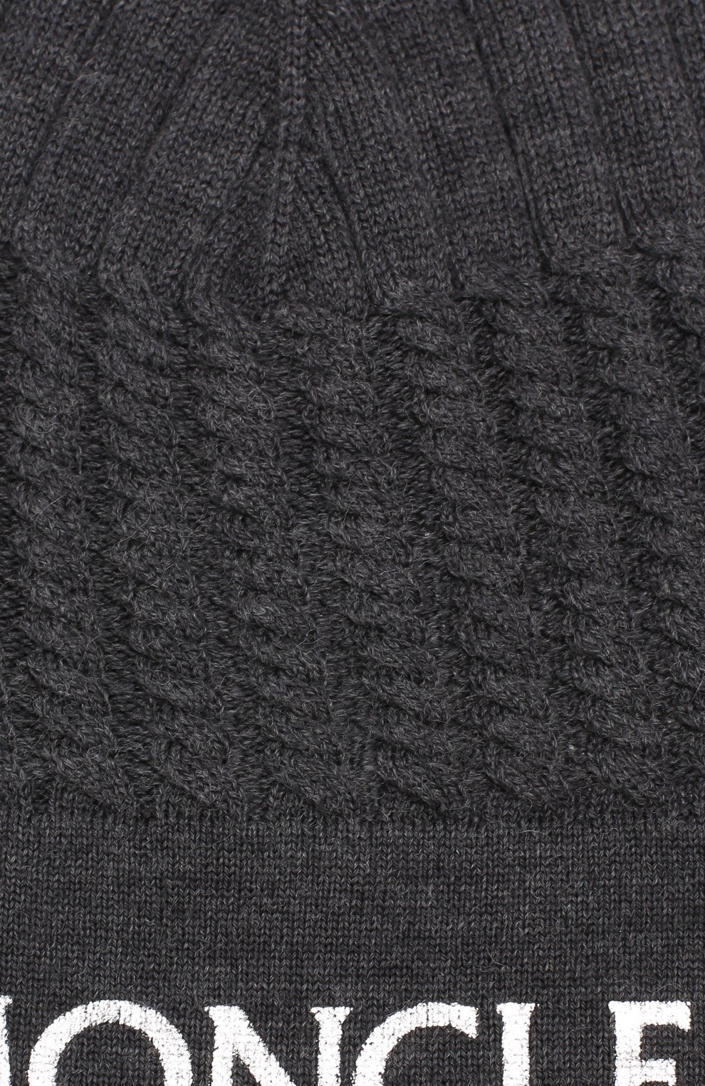 Шерстяная шапка с меховым помпоном MONCLER ENFANT, арт. C2-954-00353-50-04S01, фото 3