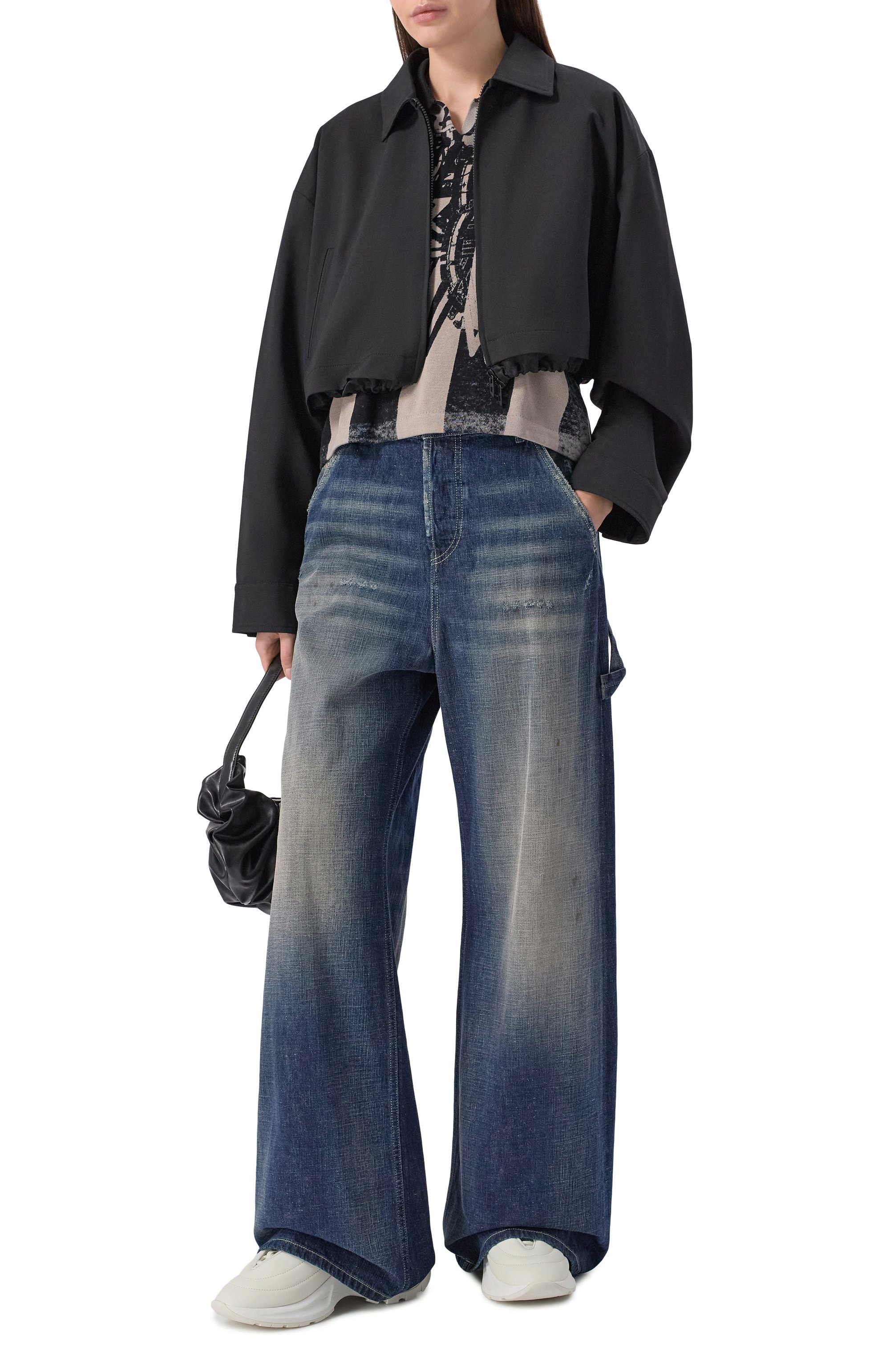 Кроссовки s-d-runner DIESEL молочного цвета по цене 29100 руб., арт. Y03440/P6691, фото 3 Кроссовки s-d-runner DIESEL, арт. Y03440/P6691, фото 3