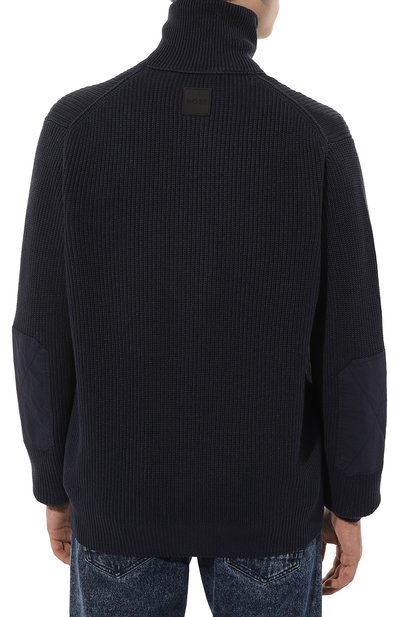 Кардиган изо льна и хлопка BOSS ORANGE, арт. 50487078, фото 4