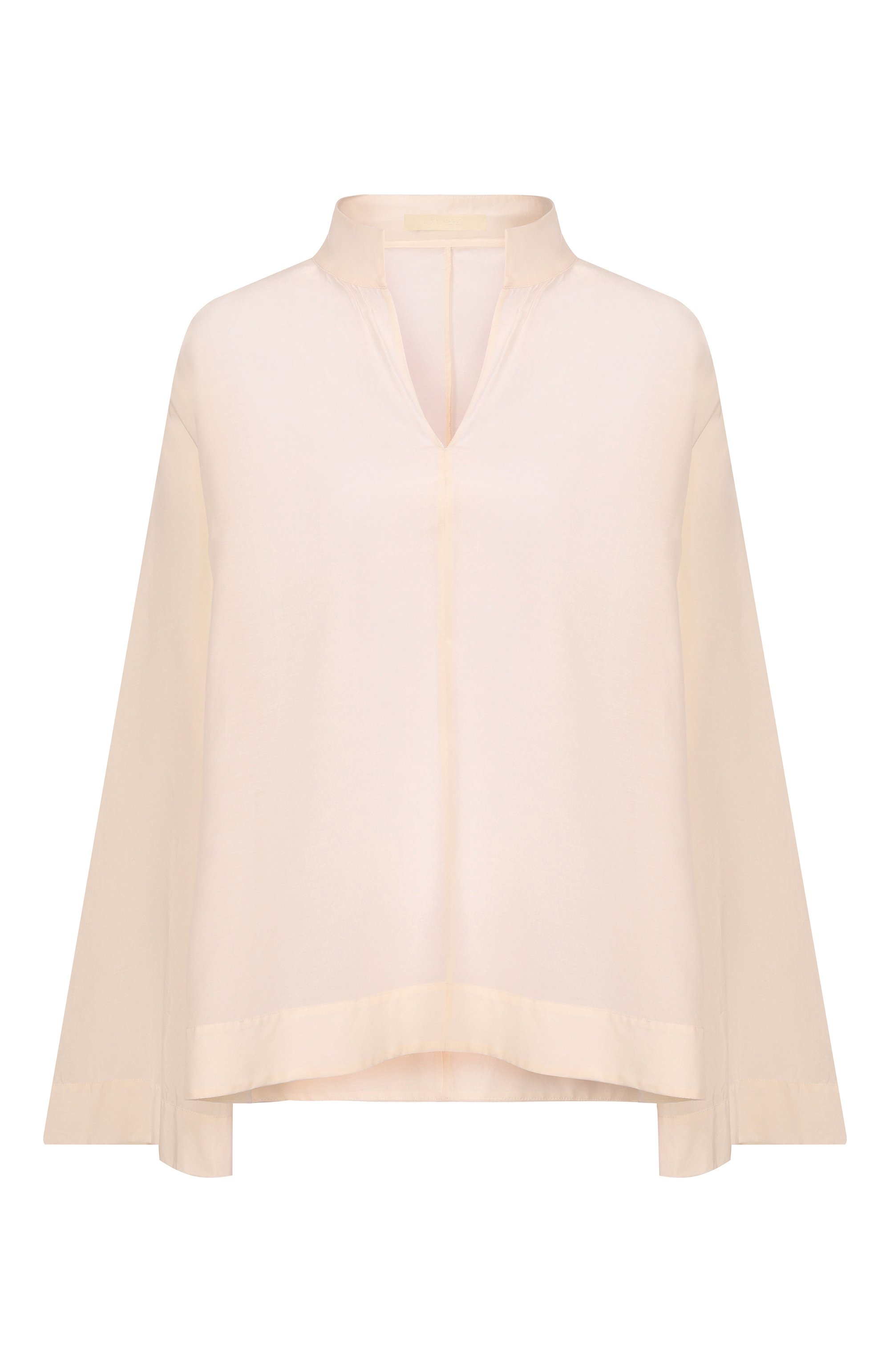 Блузка из хлопка и шелка 12 STOREEZ, арт. 137699, фото 1