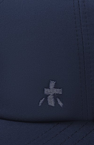 Хлопковая бейсболка PREMIATA темно-синего цвета по цене 13125 руб., арт. BALL, фото 3 Хлопковая бейсболка PREMIATA, арт. BALL, фото 3