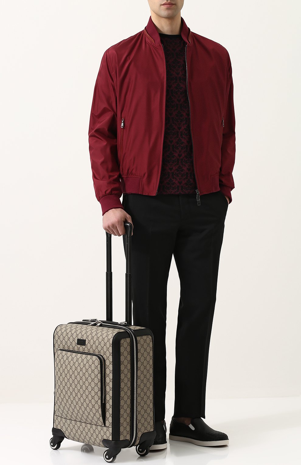 Чемодан gg supreme на колесиках GUCCI, арт. 451003/K5RMN, фото 2