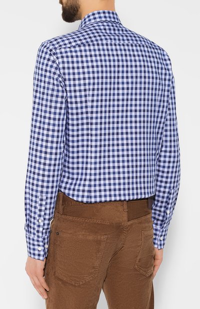 Хлопковая рубашка BOSS, арт. 50415749, фото 4