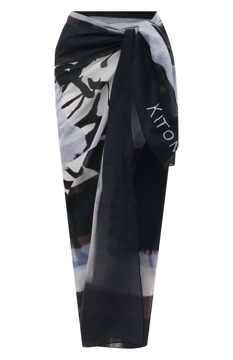 Хлопковое парео KITON, арт. D53753K0957D, фото 1