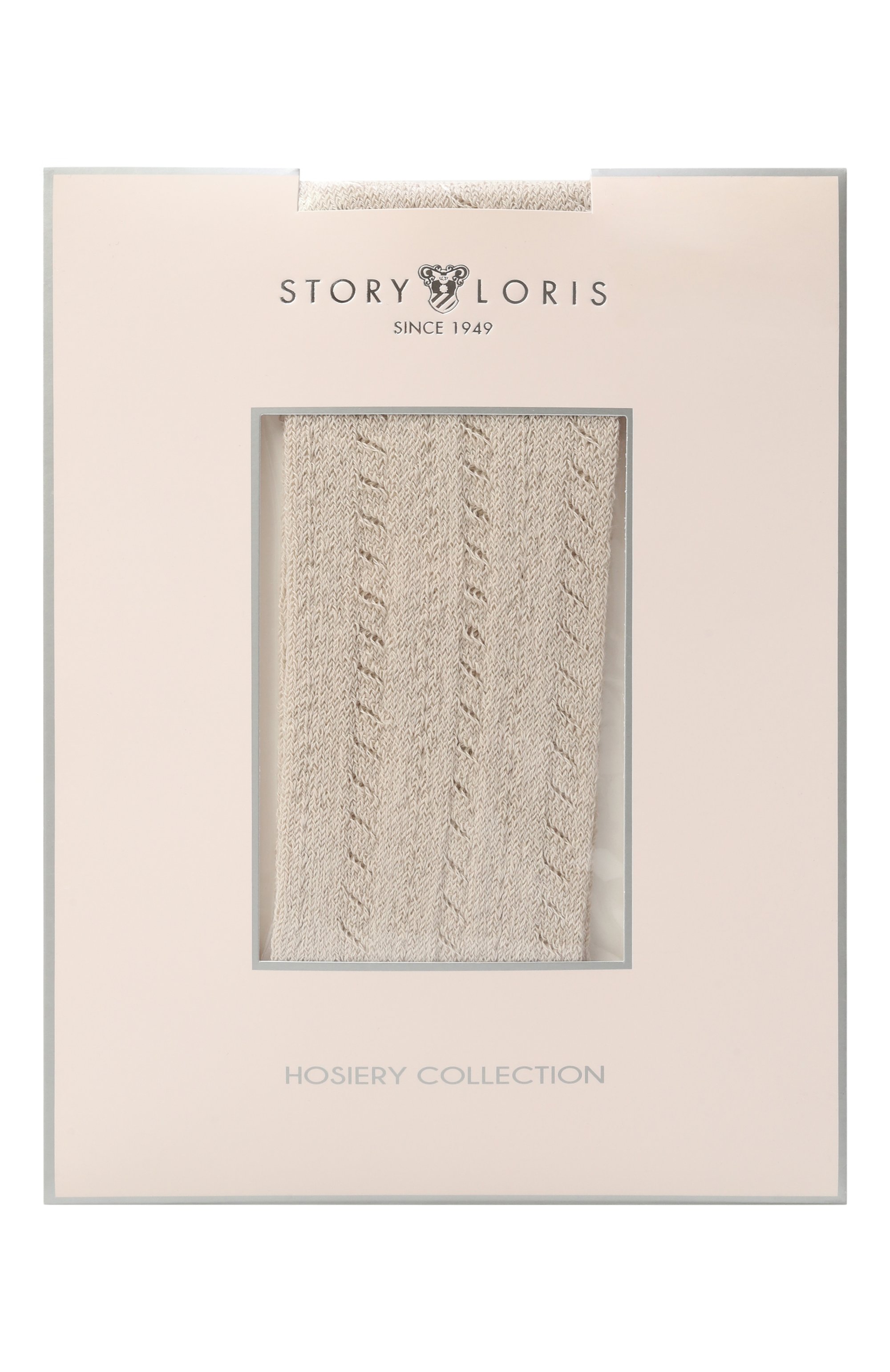Хлопковые колготки STORY LORIS бежевого цвета по цене 4995 руб., арт. 13400/2-6, фото 1 Хлопковые колготки STORY LORIS, арт. 13400/2-6, фото 1
