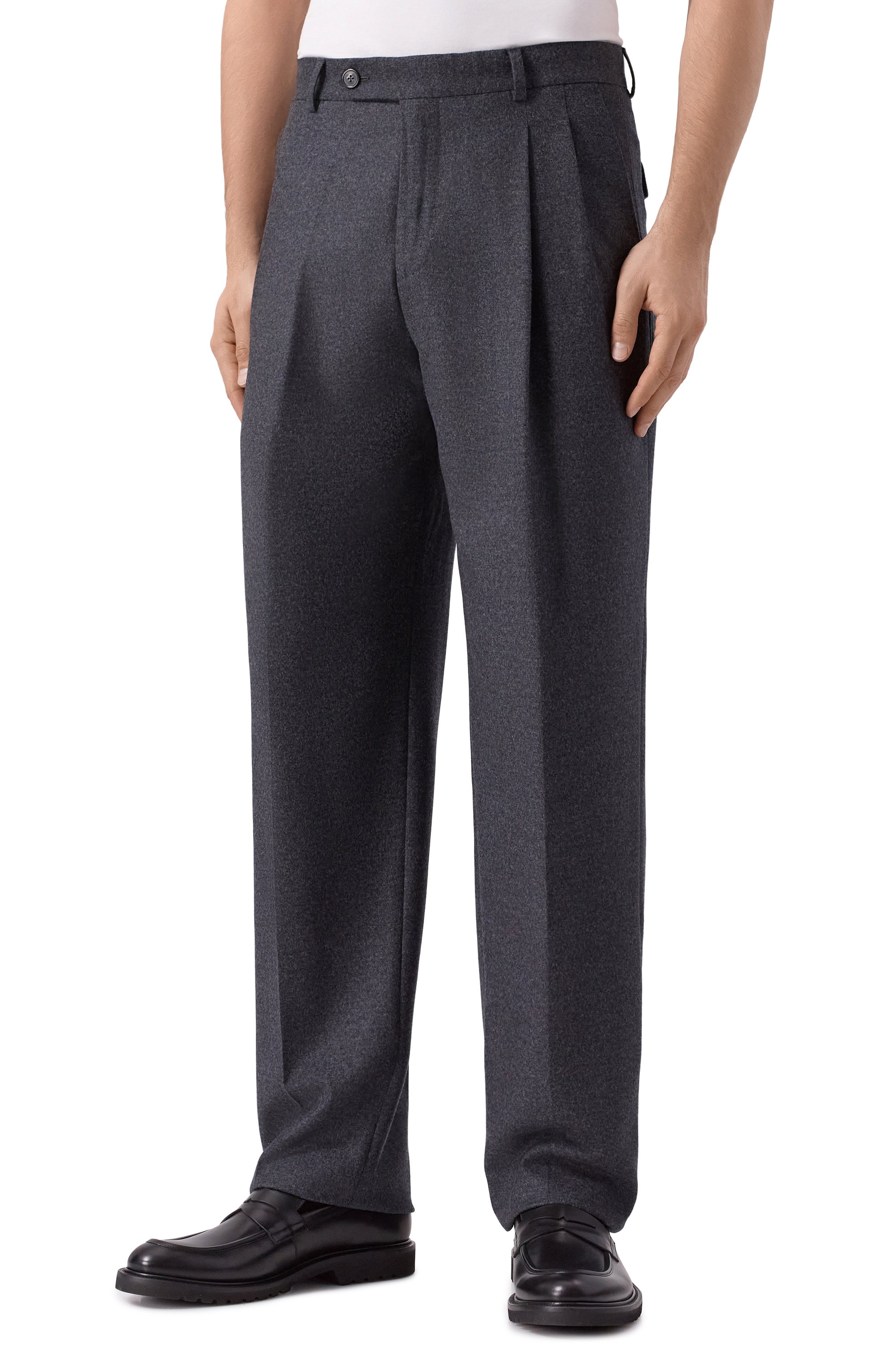 Шерстяные брюки 12 STOREEZ, арт. 133585, фото 3