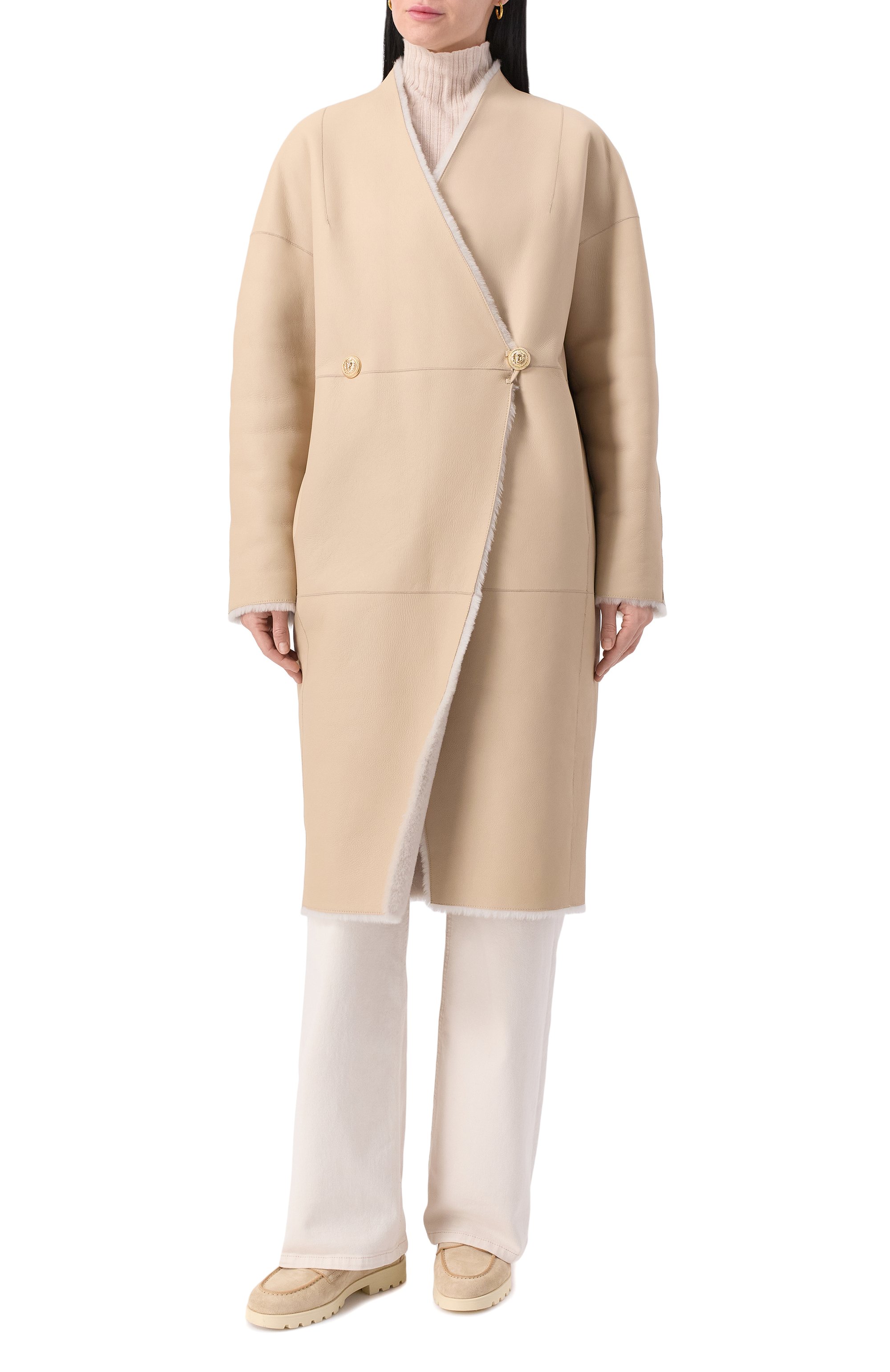 Двусторонняя дубленка VENERA M., арт. 2755, фото 3