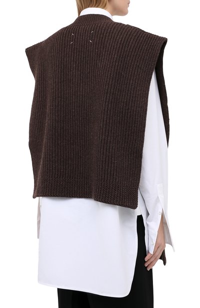 Шерстяной жилет MAISON MARGIELA, арт. S51TH0075/S17482, фото 4