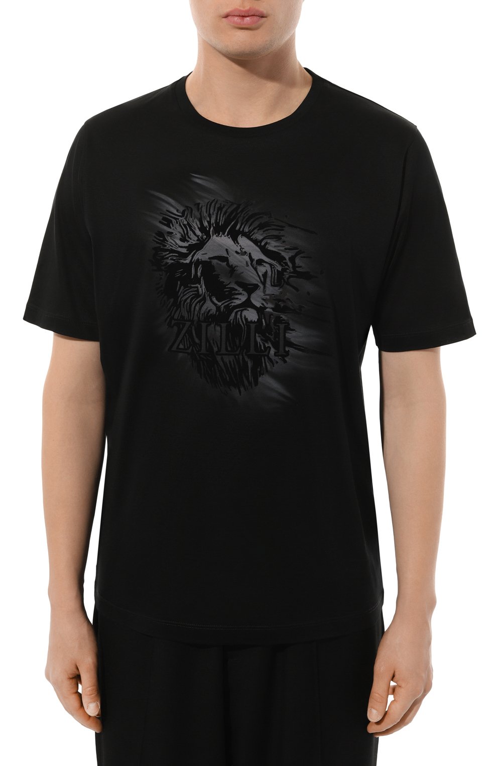 Хлопковая футболка ZILLI, арт. TSR001M0110VLW000, фото 3