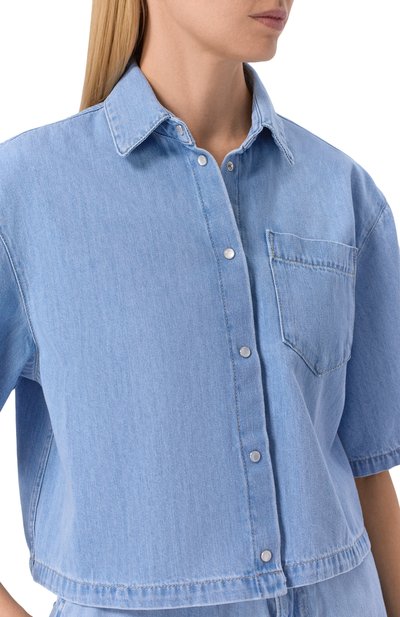 Джинсовая рубашка kodiak AG ADRIANO GOLDSCHMIED, арт. W0210-188/K0DIAK-B0XY SHIRT, фото 5