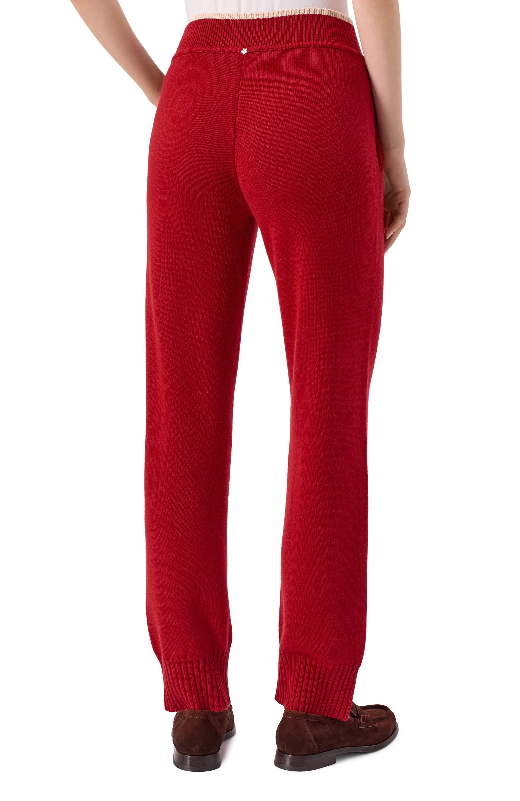 Джоггеры из шерсти и кашемира LORENA ANTONIAZZI, арт. PM14A/2472, фото 4