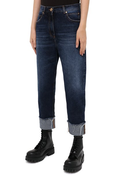 Джинсы BALMAIN синего цвета по цене 82800 руб., арт. UF05701/D073, фото 3 Джинсы BALMAIN, арт. UF05701/D073, фото 3