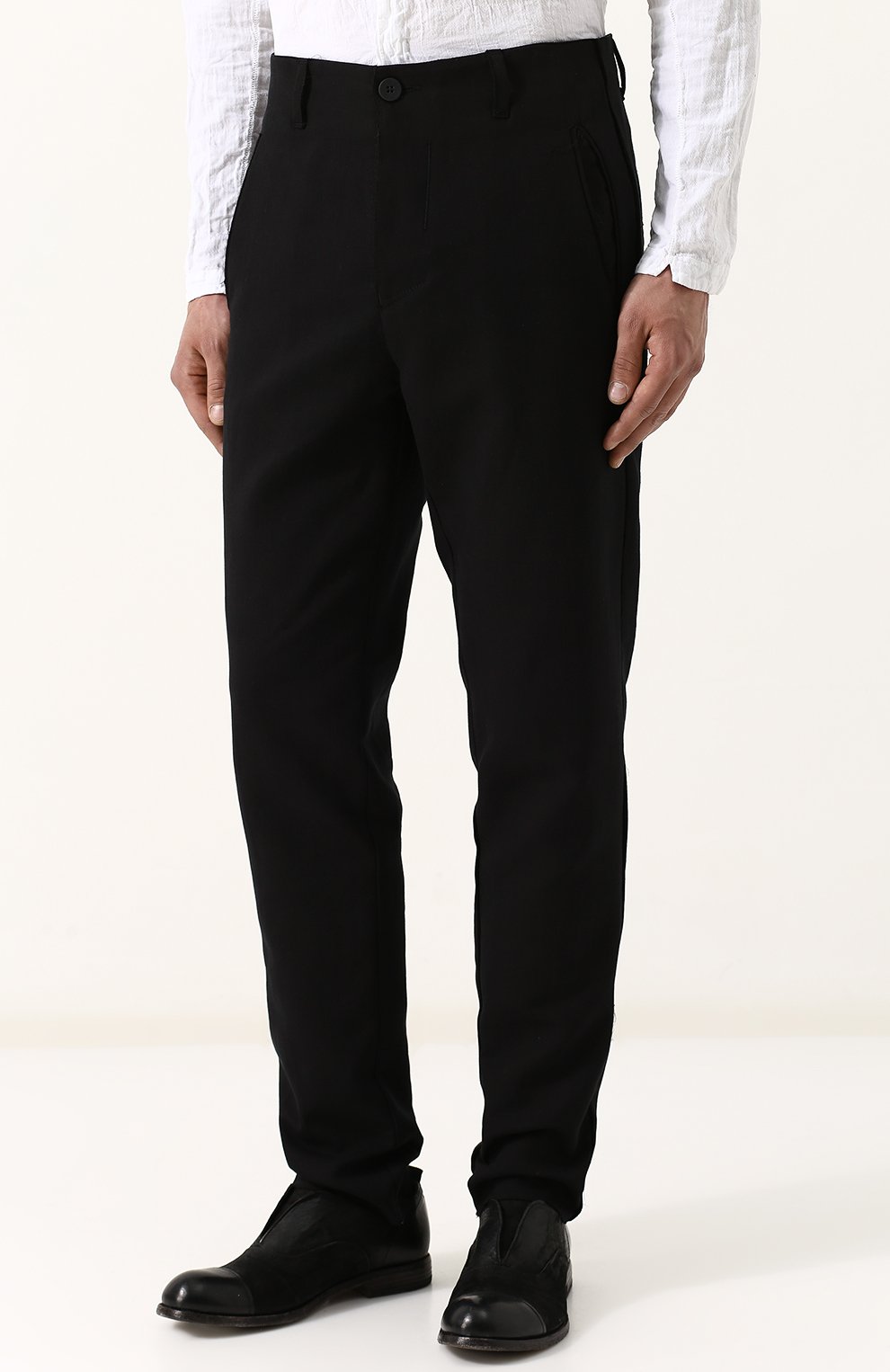 Брюки прямого кроя из смеси льна и хлопка с вискозой TRANSIT, арт. CFUTREL210, фото 3