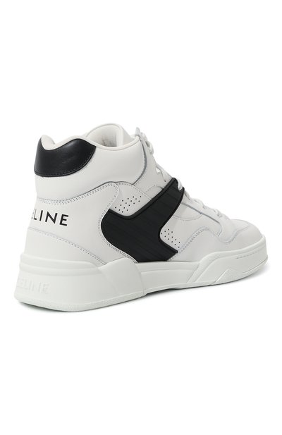 Кожаные кеды trainer-ct 06 CELINE белого цвета по цене 94150 руб., арт. 35313/3840C, фото 5 Кожаные кеды trainer-ct 06 CELINE, арт. 35313/3840C, фото 5