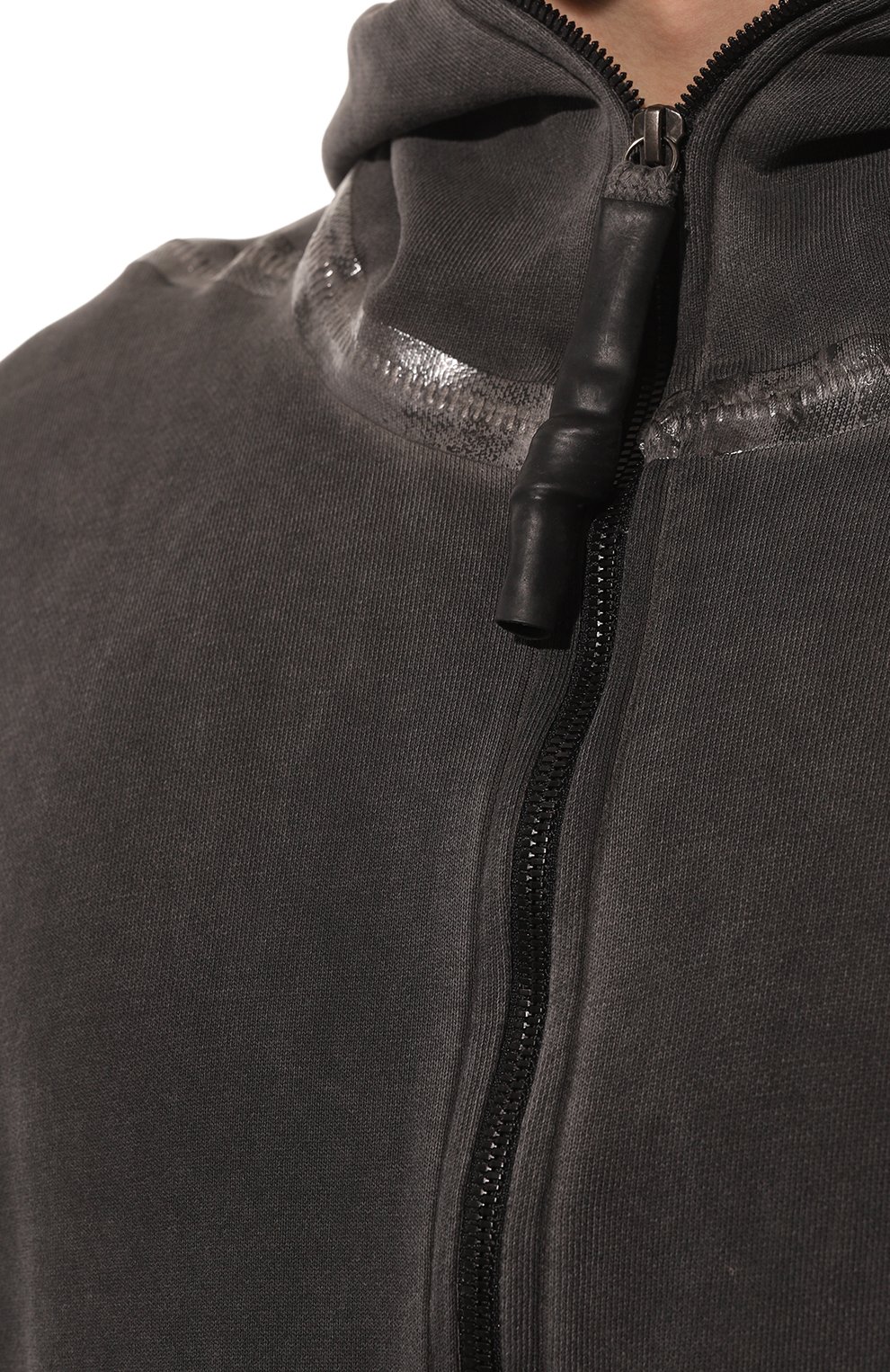 Хлопковая толстовка ISAAC SELLAM, арт. ZIPPYH00D BANDE-M0LLET0N H23, фото 5