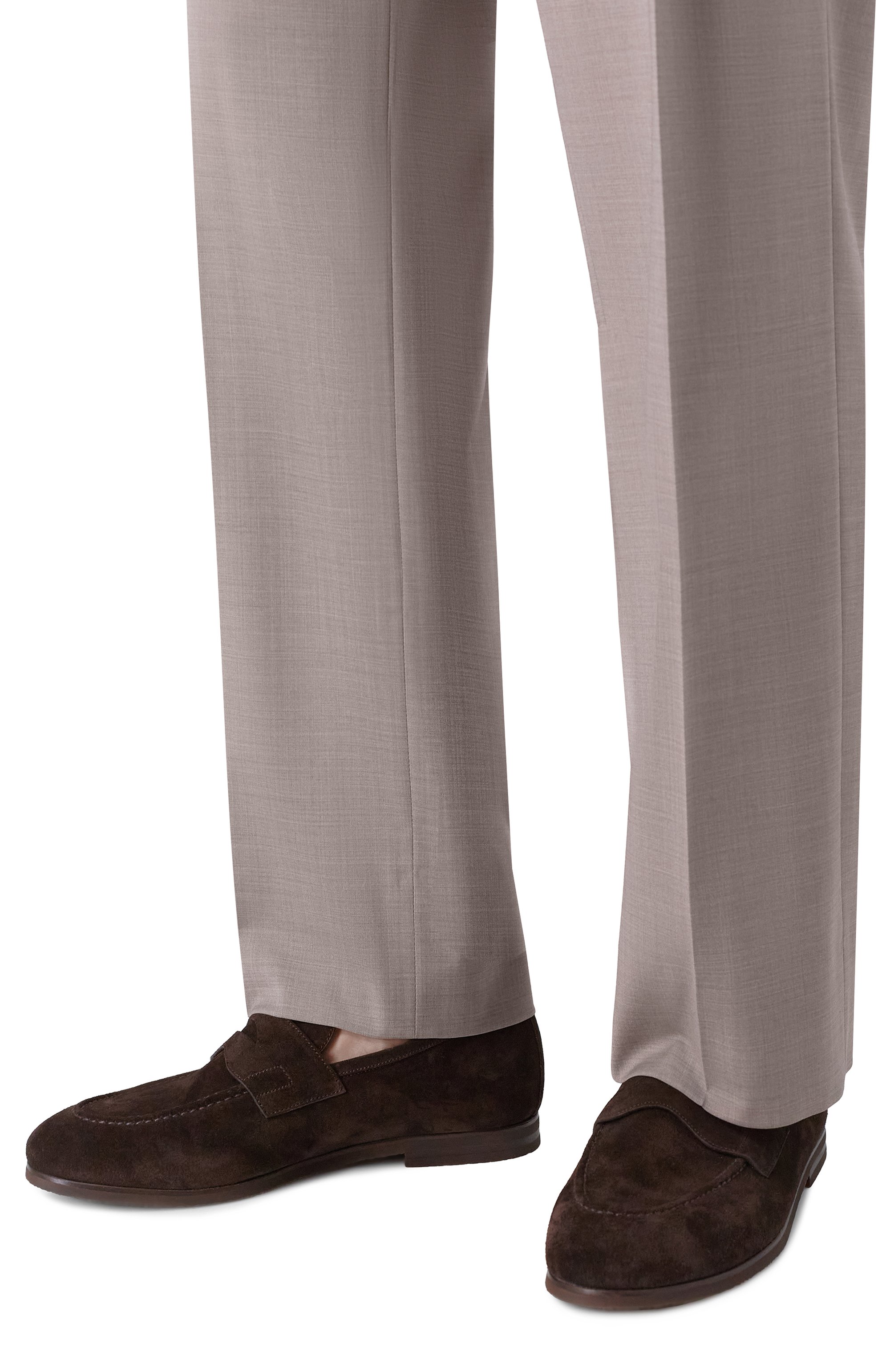 Замшевы е пенни-лоферы BARRETT, арт. 221U021.3/LIGHT CASHEMERE, фото 3