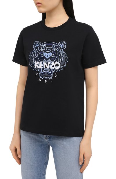 Хлопковая футболка KENZO, арт. FB52TS9124YE, фото 3