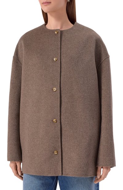 Полупальто из шерсти и кашемира LOULOU DE SAISON, арт. DUNNE, фото 3