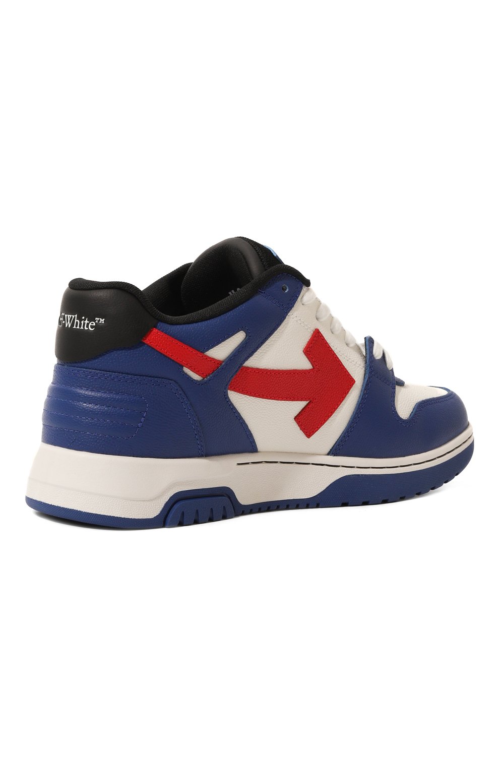 Комбинированные кеды out of office OFF-WHITE, арт. 0MIA189F24LEA00D4525, фото 5