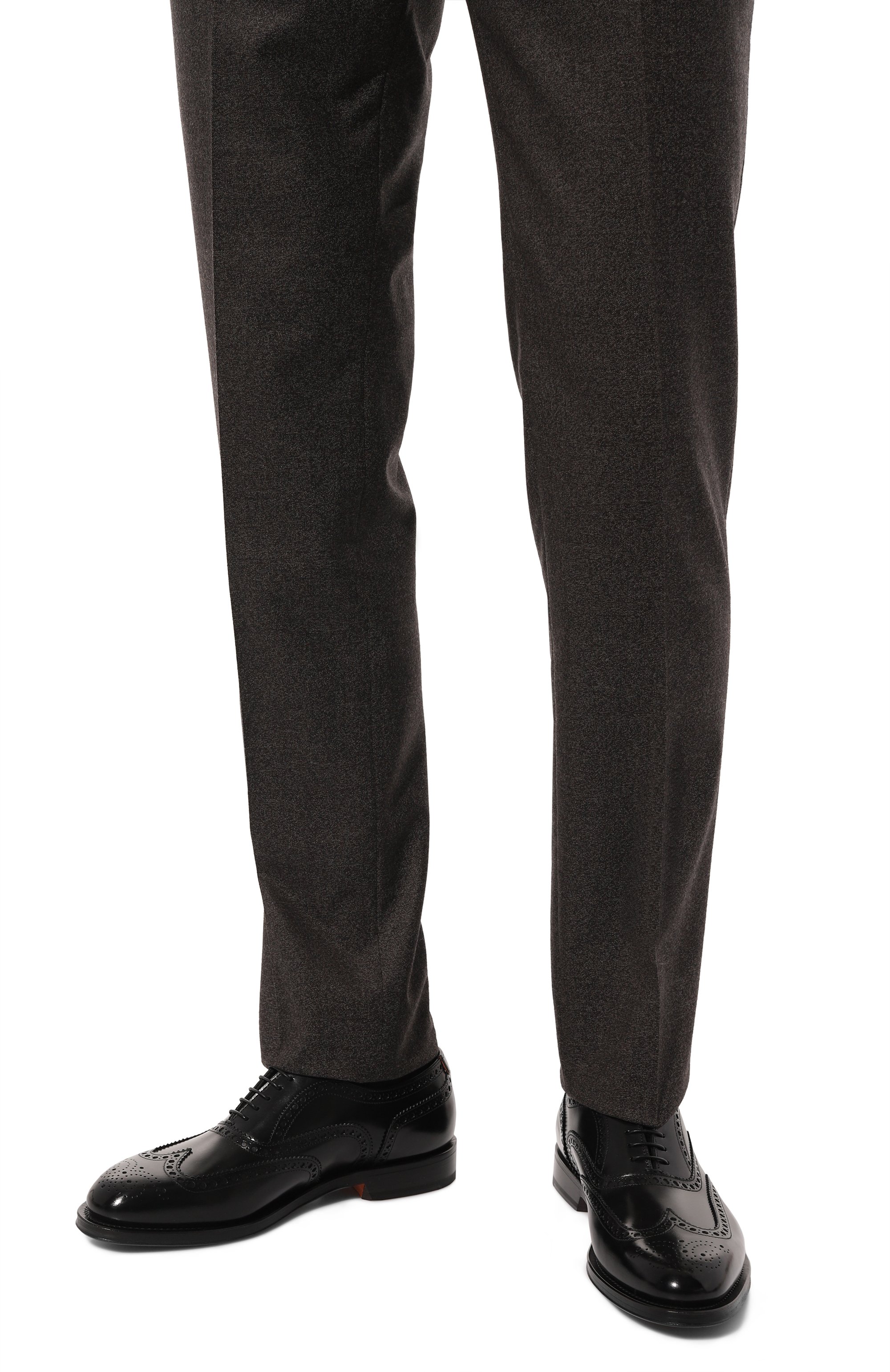 Кожаные оксфорды colin SANTONI, арт. MCCG17836PD5HSH9, фото 3