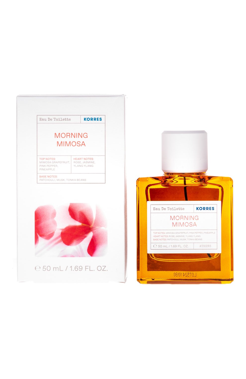 Туалетная вода morning mimosa (50ml) KORRES бесцветного цвета по цене 5990 руб., арт. 5203069092268, фото 3 Туалетная вода morning mimosa (50ml) KORRES, арт. 5203069092268, фото 3