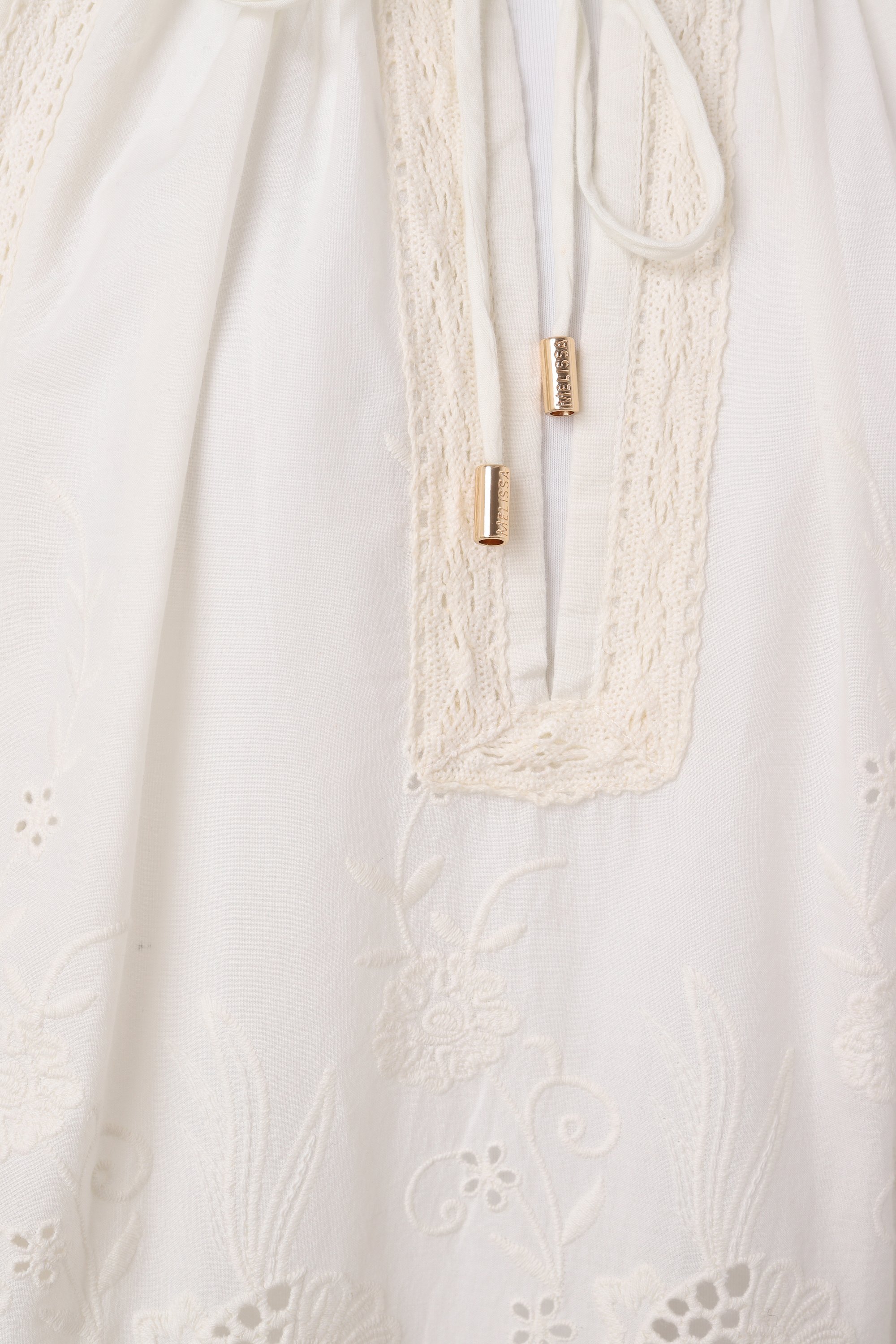 Хлопковая туника MELISSA ODABASH, арт. PEARL CR, фото 6