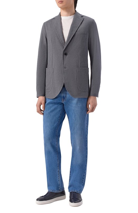 Хлопковый пиджак Circolo 1901 CN5185 Серый  CN5185 Фото 2