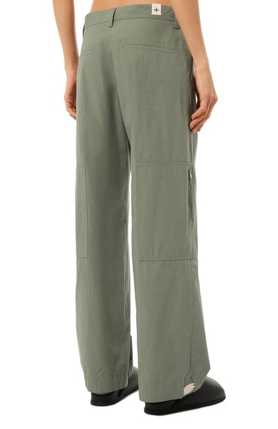 Хлопковые брюки JIL SANDER, арт. J40KA0133/J45127, фото 4