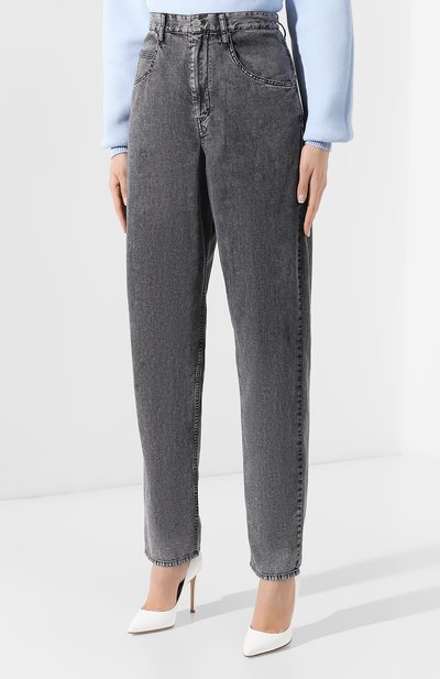 Джинсы ISABEL MARANT серого цвета по цене 26550 руб., арт. PA1199-19E010I/LEX, фото 3 Джинсы ISABEL MARANT, арт. PA1199-19E010I/LEX, фото 3