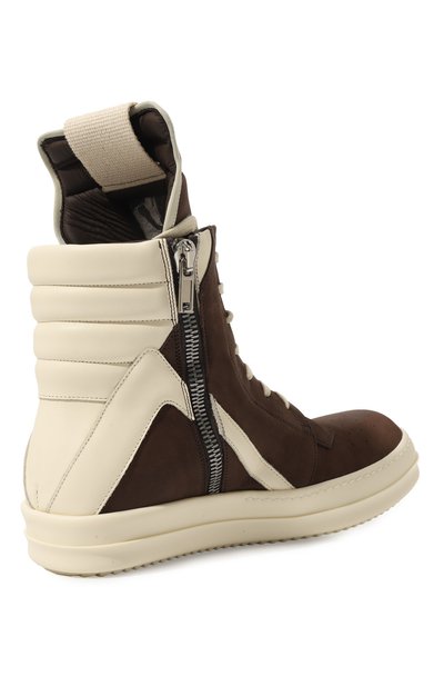 Кожаные ботинки luxor geobasket RICK OWENS, арт. RU02C7894/LWNLP0, фото 5