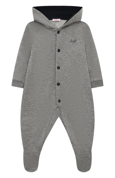 Хлопковый комбинезон IL GUFO, арт. A22TP327M0100, фото 1