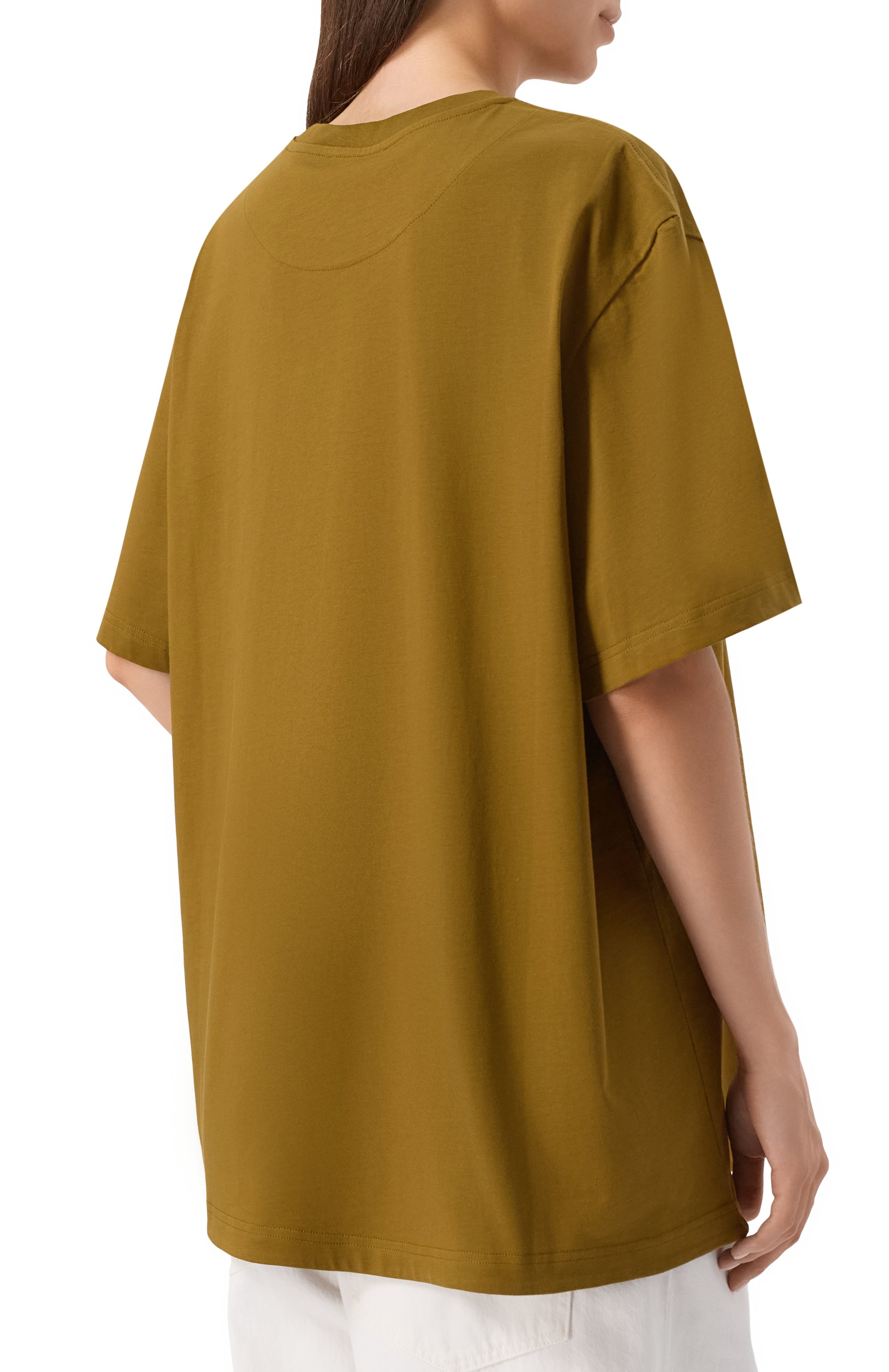 Хлопковая футболка THE ATTICO, арт. 251WCT00350/JJJ025AA, фото 4