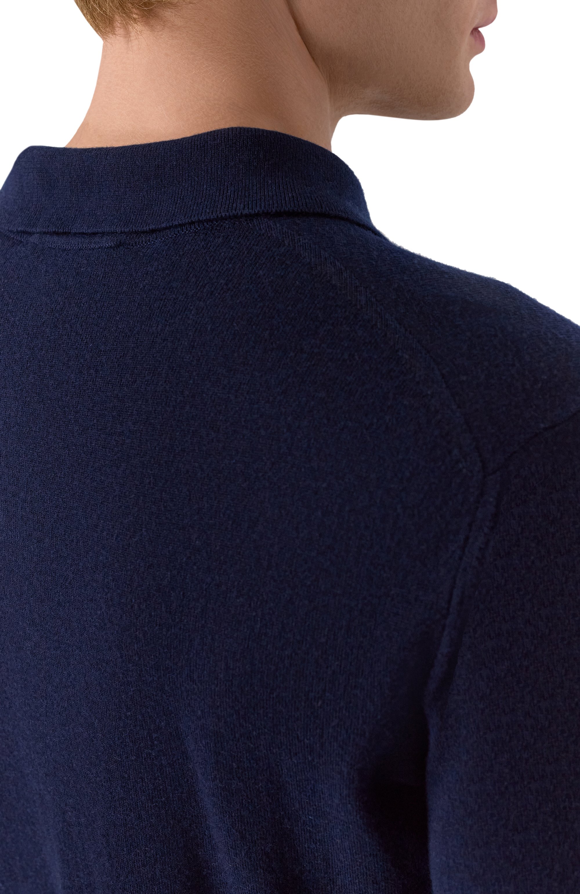 Поло из кашемира и шелка ANDREA CAMPAGNA, арт. M5625-1531, фото 5