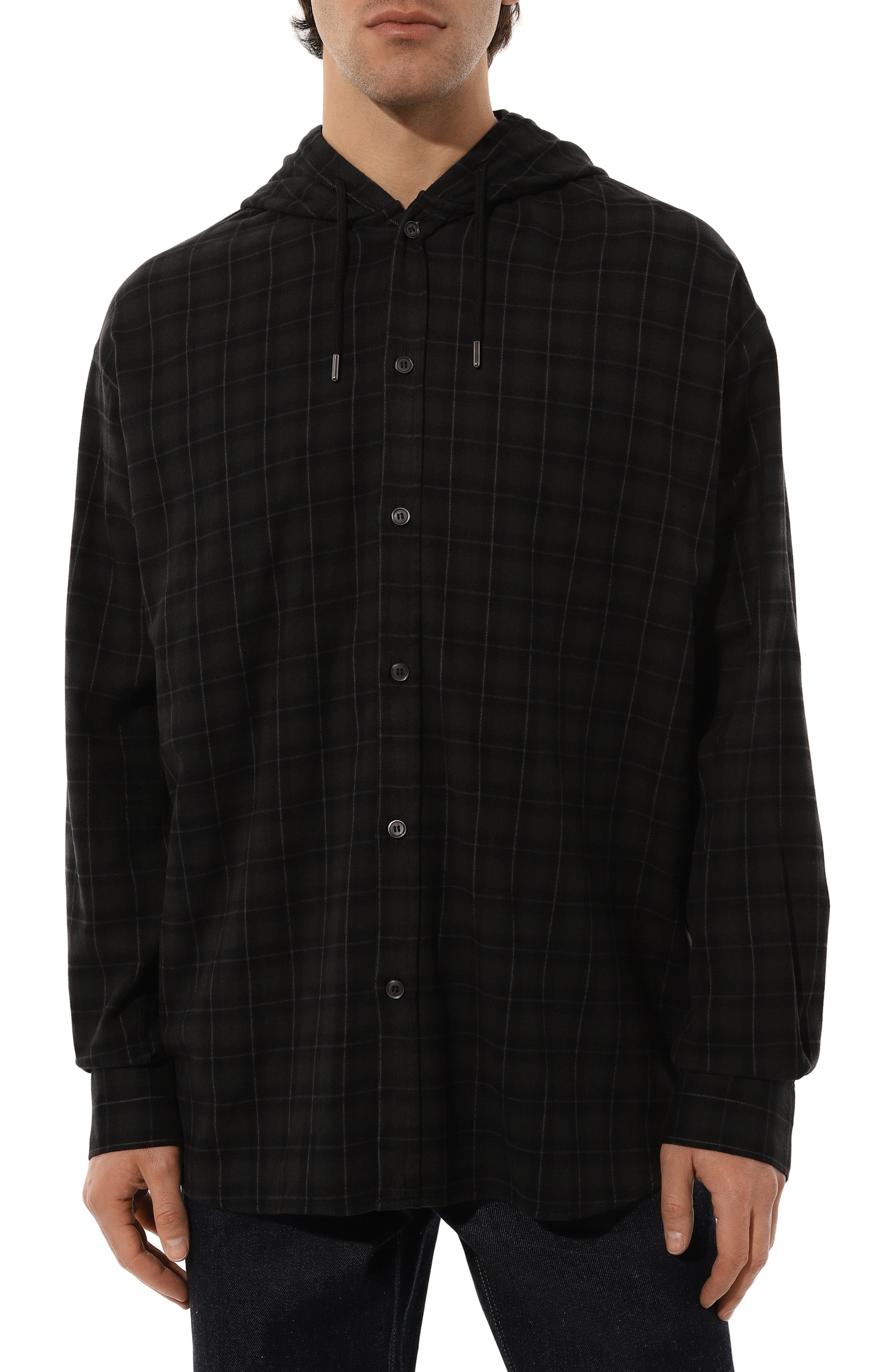 Рубашка из хлопка и вискозы DIESEL, арт. A16214/0TKAG, фото 3