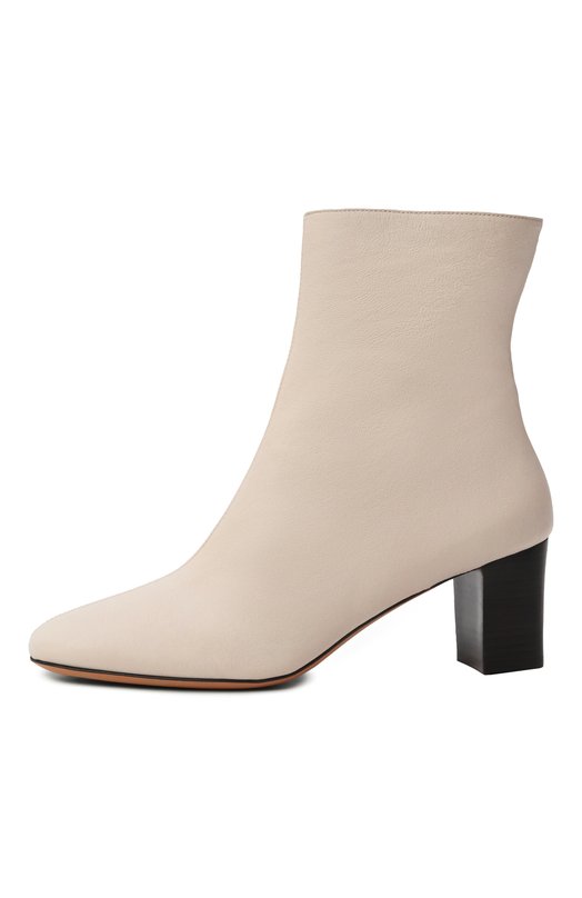 Кожаные ботильоны Rook Jude R00K ANKLE B00T/LEATHER Кремовый  R00K ANKLE B00T/LEATHER Фото 4